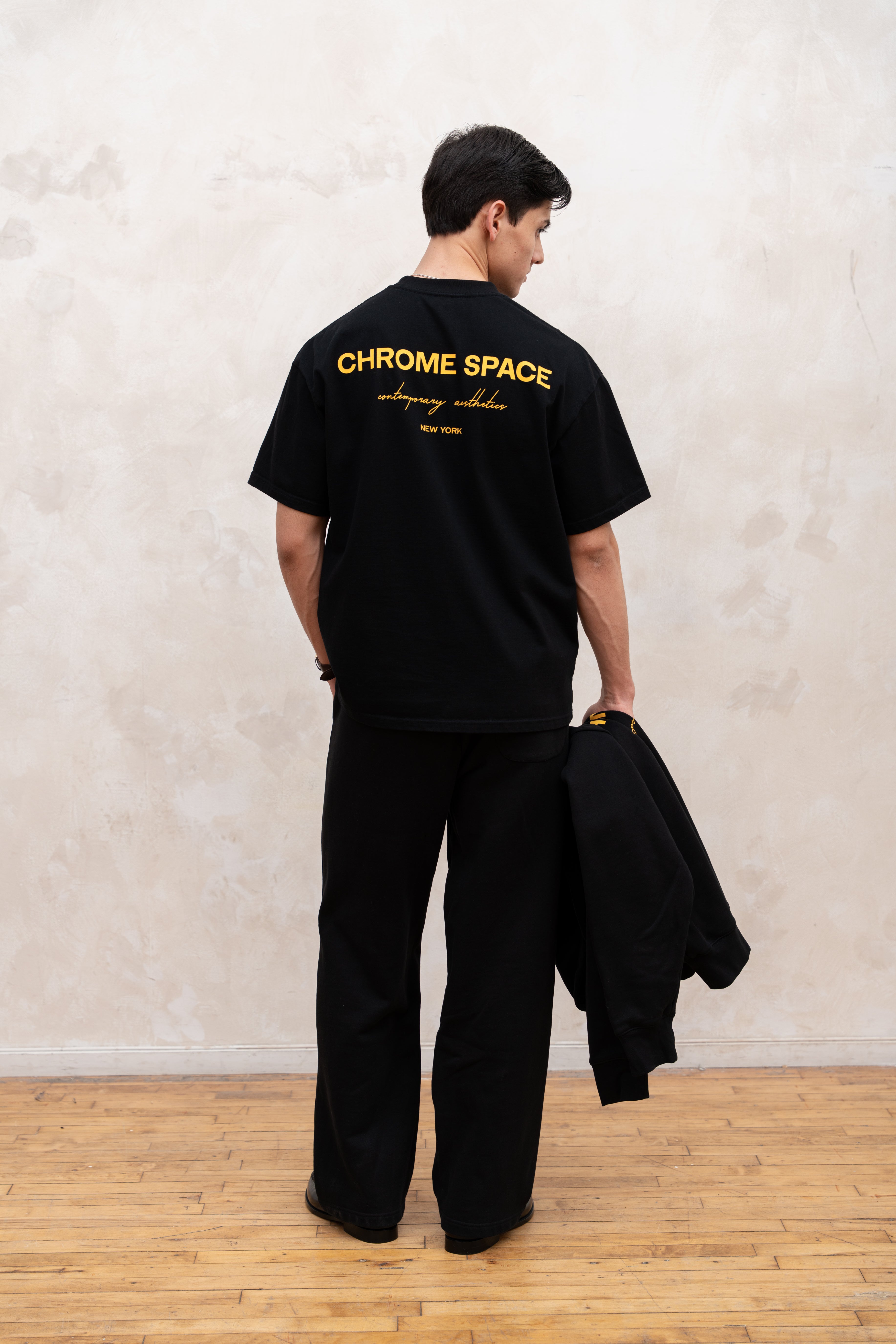 CS box t-shirt black/gold