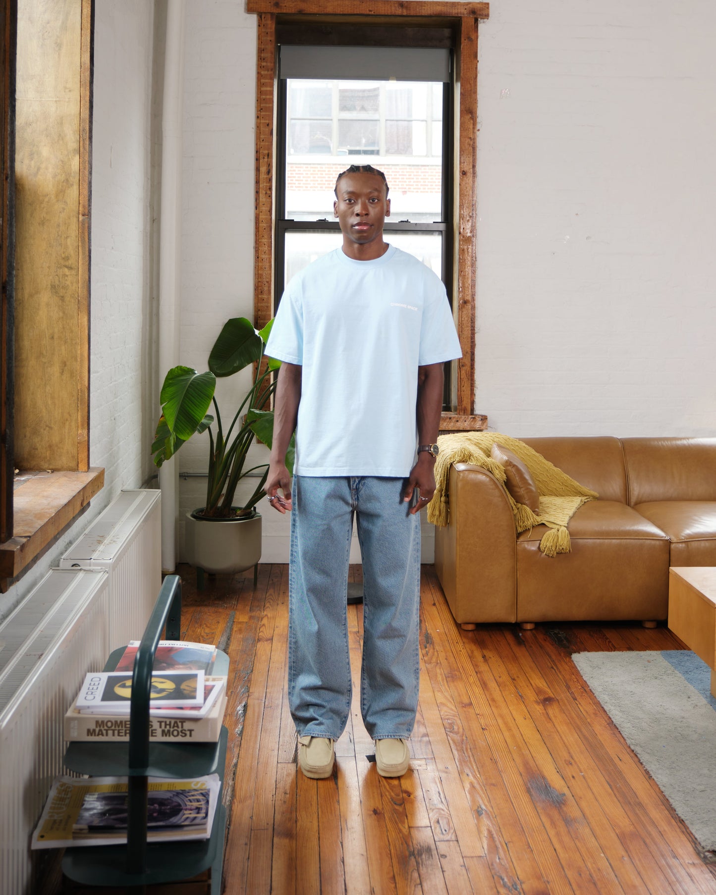 
                  
                    CS box t-shirt white/nickel
                  
                