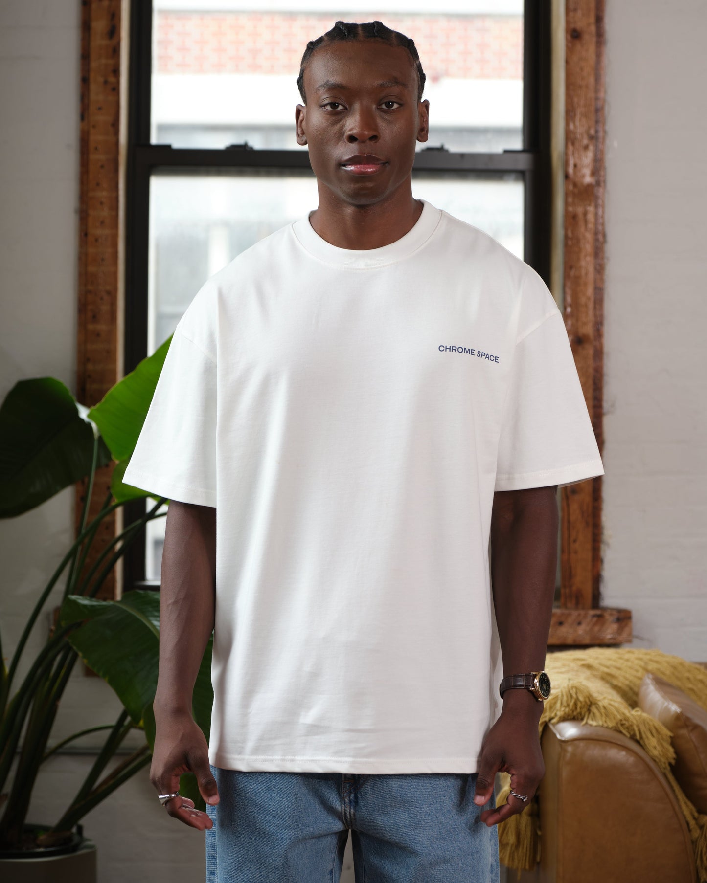 
                  
                    CS box t-shirt white/nickel
                  
                