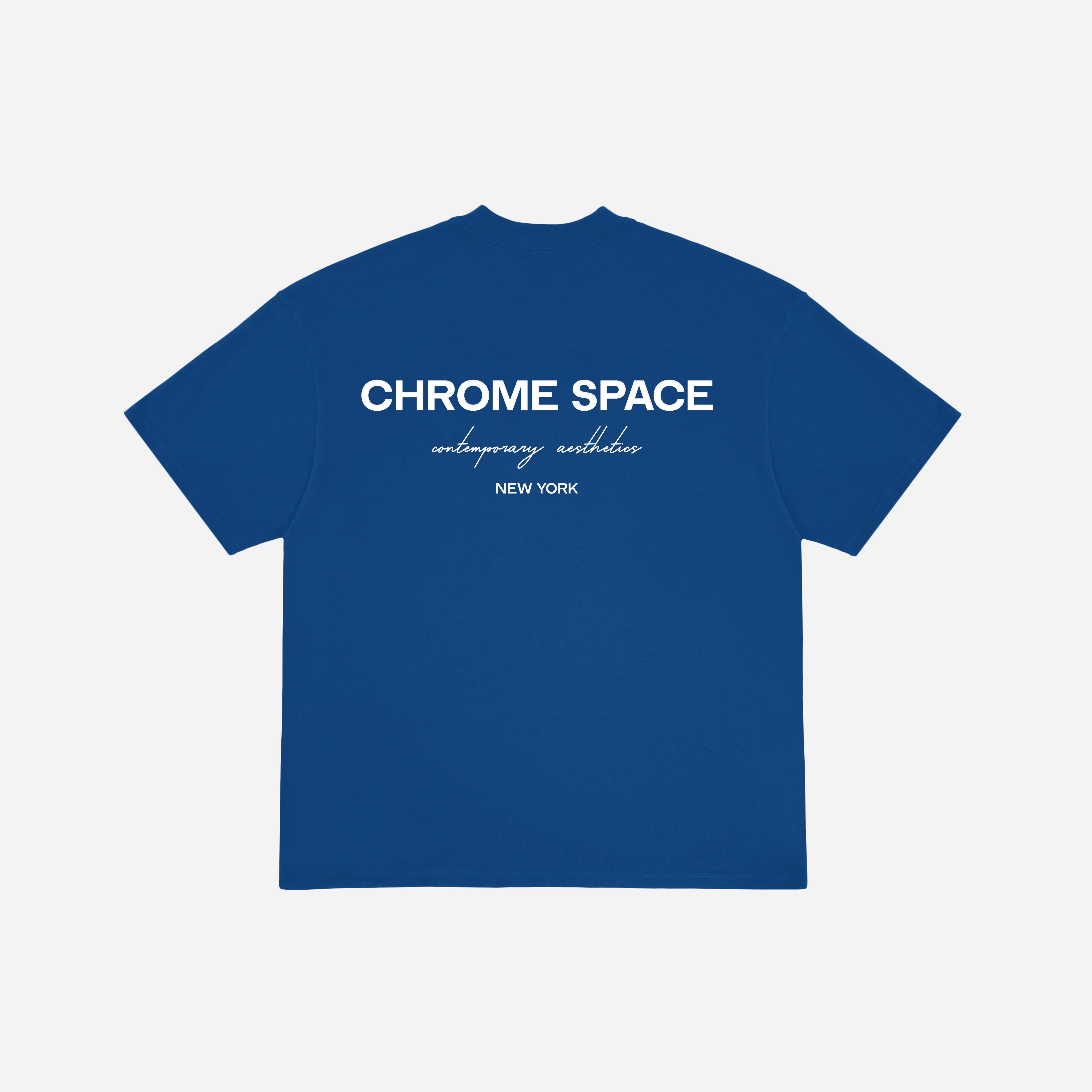 CS box t-shirt cobalt